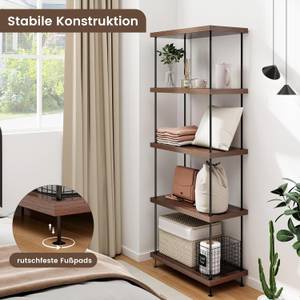 Bücherregal  VH33867IZDE Braun - Holzwerkstoff - 30 x 147 x 60 cm