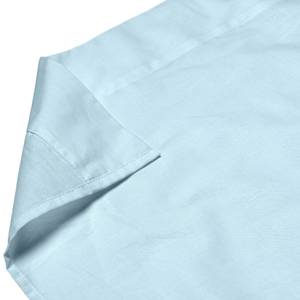 Basic Parure drap 160x270 cm Bleu Bleu - Textile - 1 x 160 x 270 cm