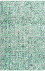 Teppich Ultra Vintage CCCXCIV Grün - Textil - 183 x 1 x 279 cm