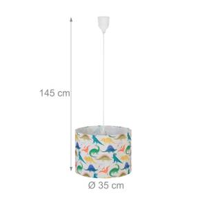 Luminaire pour la chambre d'enfant Vert - Blanc - Jaune - Matière plastique - 35 x 145 x 35 cm