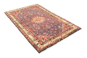 Hamadan - 173x115cm Orange - Naturfaser - 115 x 1 x 173 cm