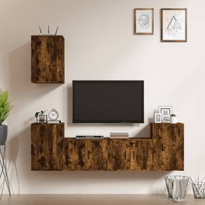 TV-Schrank 5er Set D803 Raucheiche Dekor