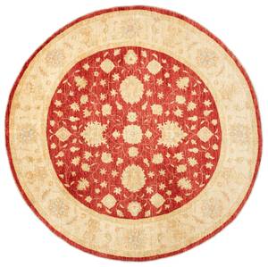 Tapis Kaizar CXVII Rouge - Textile - 199 x 1 x 200 cm