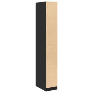 Kleiderschrank 298537-2 Schwarz - Breite: 30 cm