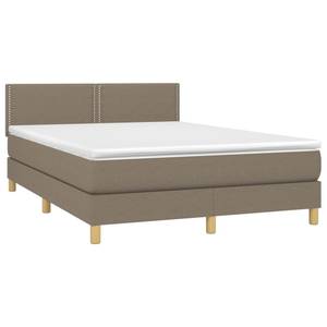 Boxspringbett 3017288-7 Taupe - Tiefe: 193 cm