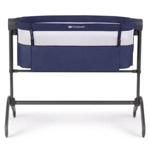 Babybett Blau - Polyrattan - 52 x 77 x 85 cm