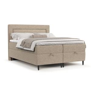 Boxspringbett Nea Beige - Breite: 160 cm