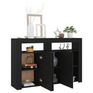 Buffet 3009229 Noir - 115 x 30 cm