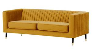 Dreisitzer-Sofa Slender Senfgelb