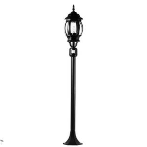 Lampadaire d'extérieur BREST Noir - Hauteur : 123 cm