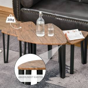 Couchtisch  833-682 Braun - Holzwerkstoff - 542 x 455 x 56 cm