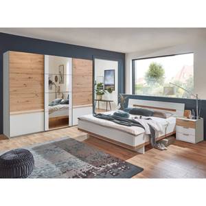 Schlafzimmer-Set GRANADA (3-tlg.) Weiß - Holzwerkstoff - 270 x 210 x 64 cm