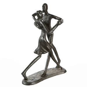 Skulptur Dancing Braun - Metall - 13 x 17 x 8 cm