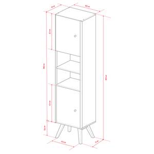 Vitrine NATURE Eiche Dunkel