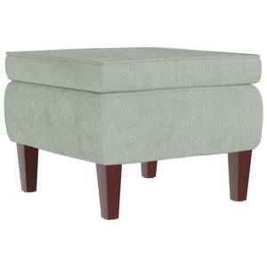 Chaise à bascule avec tabouret 3015093-2 Gris lumineux