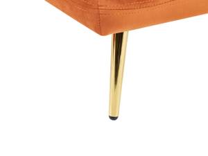 Chaiselongue GONESSE Gold - Orange