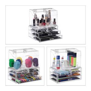 Acryl Kunststoff Lagerung Box Mit Deckel Make-Up Organizer