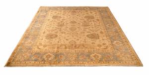 Tapis Ziegler XI Beige - Textile - 198 x 1 x 252 cm