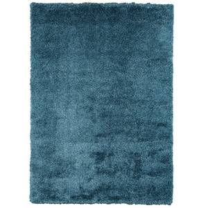 Hochflor Langflor Shaggy Teppich Luxury Hellblau - 200 x 200 cm