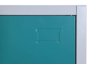 Aktenschrank L58 Grün - Metall - 70 x 185 x 40 cm