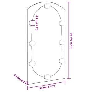 Miroir avec lumière led 3012373-3 45 x 90 cm