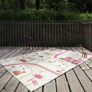 In/Outdoor-Spielteppich LITTLE MARRAKECH Kunststoff - Textil - 123 x 180 x 180 cm