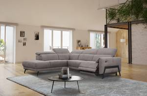 Ecksofa Scala (5-Sitzer mit Relax) Braun - Ecke davorstehend links