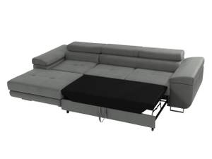 Ecksofa Torezio Mini Grau - Ecke davorstehend links