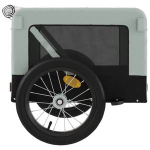 Remorque vélo pour chien 3028772-1 Gris - 123 x 66 x 63 cm