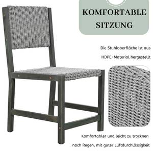 Gartenessgruppe NaturRattan Ⅵ Grün