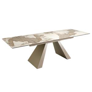 Table à manger 1124 Doré - Porcelaine - Pierre - 180 x 76 x 90 cm