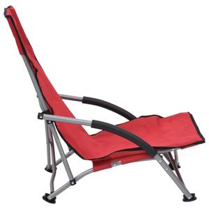 Chaise de plage Rouge