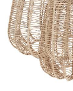 Lampe suspension SAISI Beige - Papier - 48 x 120 x 48 cm