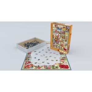 Puzzle Blumensamenkatalog 1000 Teile Papier - 26 x 6 x 36 cm