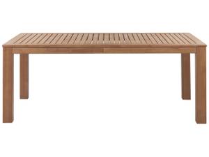 Table de salle à manger MONSANO Marron - Bois massif - 190 x 76 x 105 cm