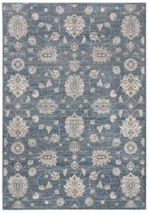 Innenteppich Brienne VINTAGE Blau - Taupe - 120 x 180 cm