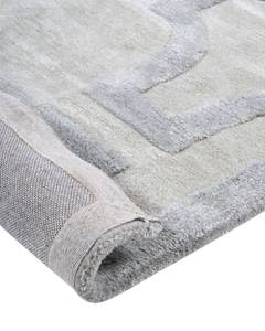 Teppich GWANI Beige - Grau - Naturfaser - 160 x 230 cm