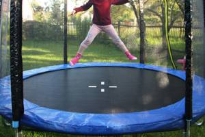 Trampolin Sprungmatte 396 x 396 cm