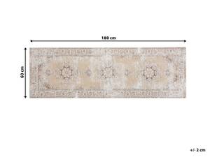 Teppich ALMUS Beige - Naturfaser - 180 x 60 x 60 cm