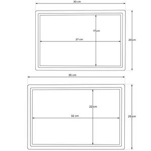 Schneidebretter SOLIDA 25 x 35 cm - Anzahl Teile im Set: 3