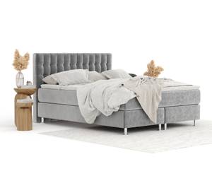 Boxspringbett Sorrento Grau - Breite: 200 cm