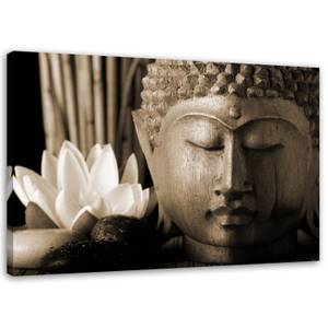 Leinwandbilder Buddha Zen Spa Feng Shui 120 x 80 cm