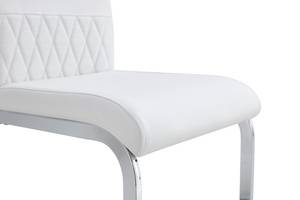 Chaise de salle à manger Vesta Ⅴ Blanc