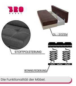 Sofa mit Schlafunktion CANALE Grün