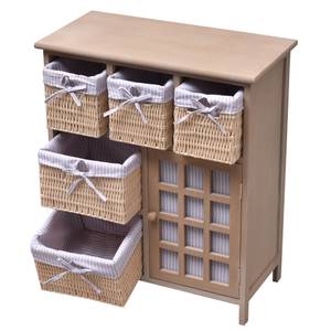 Küchenschrank Primula Beige - Massivholz - 30 x 70 x 60 cm