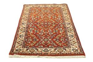 Orientteppich - 160x88cm Rot - Naturfaser - 88 x 2 x 160 cm