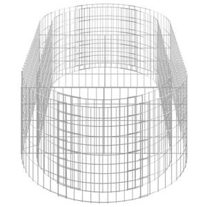 Gabionen-Hochbeet 3013583 100 x 50 x 200 cm