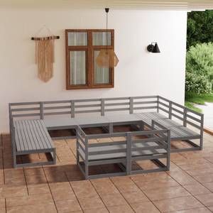 Salon de jardin (lot de 11) 3009765-1 Gris