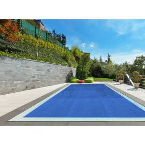 Pool Solarfolie Blau 6x4 m 400µm Blau - Kunststoff - 400 x 1 x 600 cm