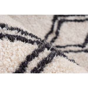 Tapis de salon moderne HOUSTON Blanc - 200 x 290 cm